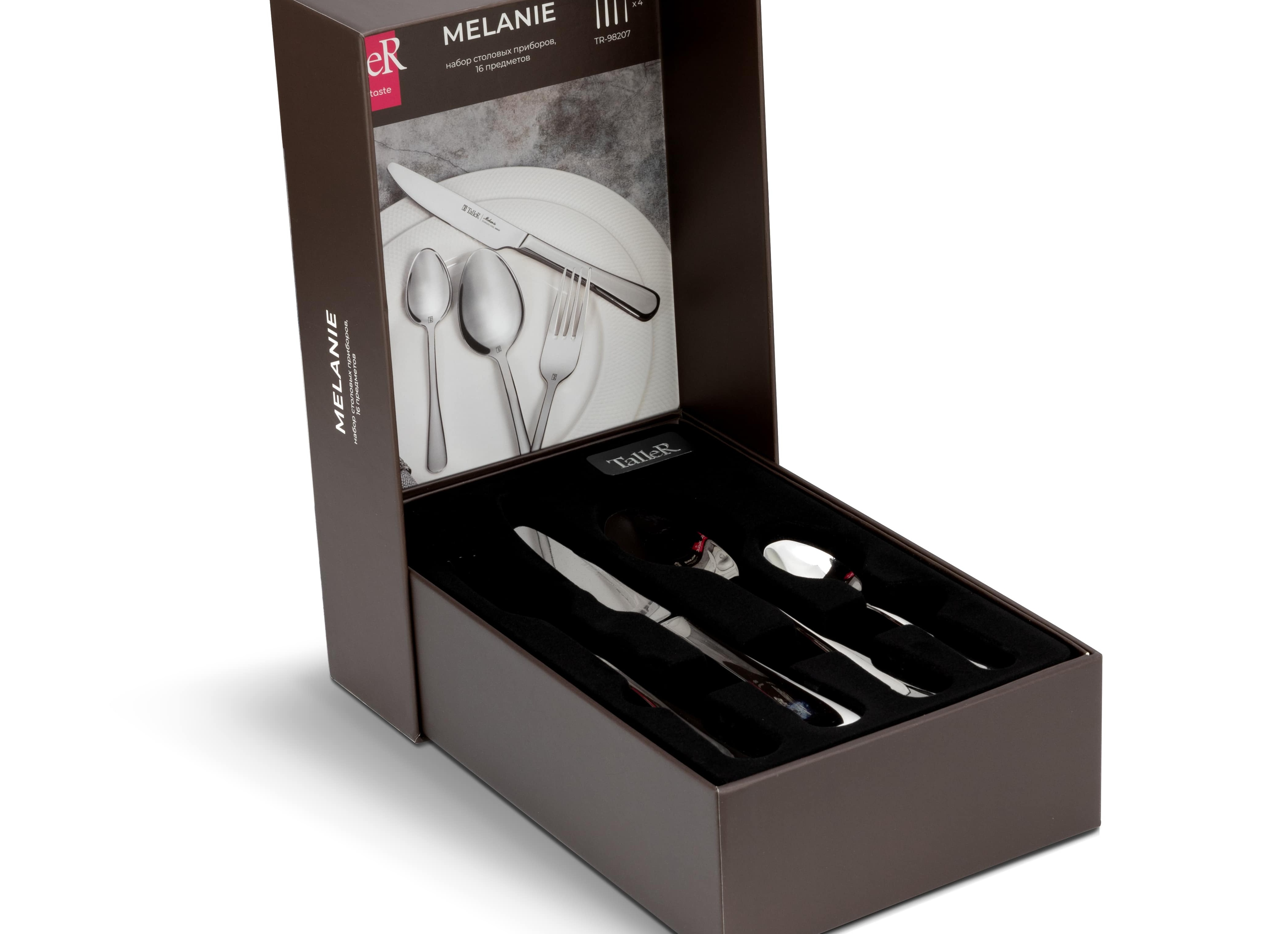 Набор столовых приборов TalleR TR-98207 16 предметов в упаковке. Обзор и технические характеристики.